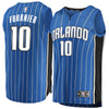 Image of Evan Fournier Orlando Magic Branded Fast Break Jersey Blue - Icon Edition