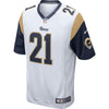 Image of Aqib Talib Los Angeles Rams Game Jersey  White