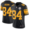 Image of Antonio Brown Pittsburgh Steelers Vapor Untouchable Color Rush Limited Player Jersey - Black 2018/2019