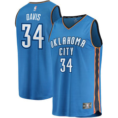 Tyler Davis Oklahoma City Thunder Branded Fast Break Jersey - Icon Edition - Blue