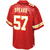 Image of Breeland Speaks Kansas City Chiefs NFL Pro Line Player Jersey  Red