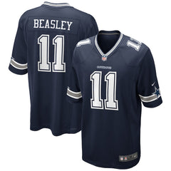 Cole Beasley Dallas Cowboys Game Jersey - Navy 2018/2019