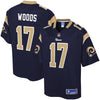 Image of Robert Woods Los Angeles Rams NFL Pro Line Player Jersey - Navy