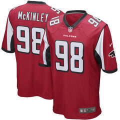 Takkarist McKinley Atlanta Falcons Game Jersey - Red 2018/2019