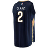 Image of Ian Clark New Orleans Pelicans Branded Fast Break Player Jersey - Icon Edition – Navy