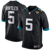 Image of Blake Bortles Jacksonville Jaguars New 2018 Game Jersey  Black