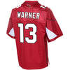 Image of Kurt Warner Arizona Cardinals Pro Line Retired Player Jersey - Red 2018/2019