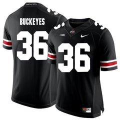 Ohio State BUCKEYES 36 Black Jersey