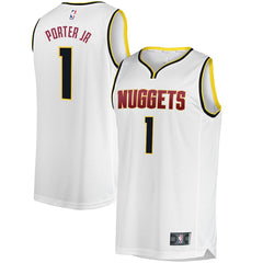 Michael Porter Jr. Denver Nuggets Branded Fast Break Jersey - Association Edition – White