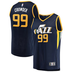 Jae Crowder Utah Jazz Branded Fast Break Player Jersey Navy- Icon Edition