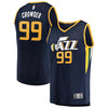 Image of Jae Crowder Utah Jazz Branded Fast Break Player Jersey Navy- Icon Edition