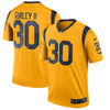 Image of Todd Gurley II Los Angeles Rams Color Rush Legend Player Jersey  Gold