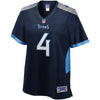 Image of Ryan Succop Tennessee Titans Pro Line Women's Jersey – Navy 2018/2019