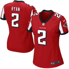 Matt Ryan Atlanta Falcons Women's Game Jersey - Red 2018/2019