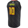 Image of Jaylen Adams Atlanta Hawks Branded Fast Break Jersey - Icon Edition - Black