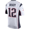 Image of Tom Brady New England Patriots White Super Bowl LII Bound Game Jersey 2019