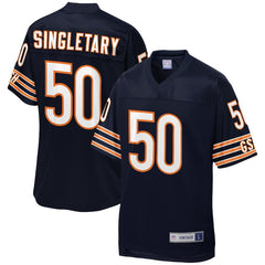 Mike Singletary Chicago Bears Pro Line Retired Player Jersey – Navy 2018/2019