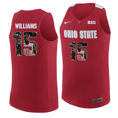 Ohio State Williams #15 Scarlet Jersey