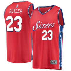 Jimmy Butler Philadelphia 76ers Branded Fast Break Jersey Red – Statement Edition