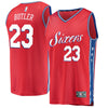 Image of Jimmy Butler Philadelphia 76ers Branded Fast Break Jersey Red – Statement Edition