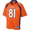 Image of Tim Patrick Denver Broncos NFL Pro Line Team Color Player Jersey  Orange