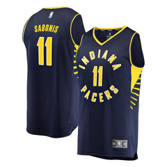 Domantas Sabonis Indiana Pacers Branded Fast Break Player Jersey - Icon Edition – Navy