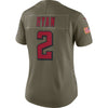 Image of Matt Ryan Atlanta Falcons Women's Salute to Service Limited Jersey - Olive 2018/2019