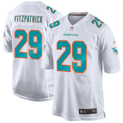 Minkah Fitzpatrick Miami Dolphins Draft Pick Game Jersey – White 2018/2019