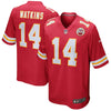 Image of Sammy Watkins Kansas City Chiefs Game Jersey  Red