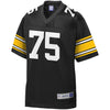 Image of Joe Greene Pittsburgh Steelers Pro Line Retired Player Jersey – Black 2018/2019