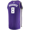 Image of Bogdan Bogdanovic Sacramento Kings Branded Fast Break Road Player Jersey - Purple