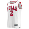 Image of Jabari Parker Chicago Bulls Branded Fast Break Jersey White - Association Edition