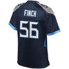 Image of Sharif Finch Tennessee Titans Pro Line Women's Jersey – Navy 2018/2019