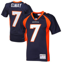 John Elway Denver Broncos Mitchell & Ness 1998 Retired Player Vintage Replica Jersey - Navy Blue