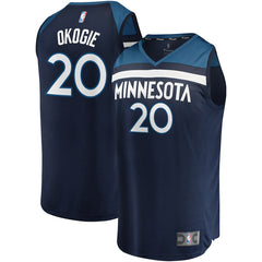 Josh Okogie Minnesota Timberwolves Branded Fast Break Jersey - Icon Edition - Blue