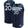 Image of Josh Okogie Minnesota Timberwolves Branded Fast Break Jersey - Icon Edition - Blue