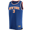 Image of Tim Hardaway Jr. New York Knicks Branded Fast Break Jersey Royal - Icon Edition