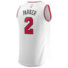 Image of Jabari Parker Chicago Bulls Branded Fast Break Jersey White - Association Edition