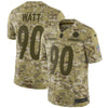 Image of T.J. Watt Pittsburgh Steelers Salute to Service Limited Jersey – Camo 2018/2019