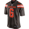 Image of Baker Mayfield Cleveland Browns Draft First Round Pick Game Jersey – Brown 2018/2019