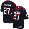 Image of D'Onta Foreman Houston Texans NFL Pro Line Team Color Player Jersey  Navy