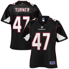 Zeke Turner Arizona Cardinals Pro Line Women's Player Jersey – Black 2018/2019