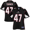 Image of Zeke Turner Arizona Cardinals Pro Line Women's Player Jersey – Black 2018/2019