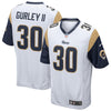 Image of Todd Gurley II Los Angeles Rams Game Jersey  White