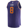 Image of George King Phoenix Suns Branded Fast Break Jersey - Icon Edition - Purple