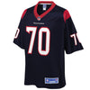 Image of Juliιn Davenport Houston Texans NFL Pro Line Team Color Player Jersey  Navy