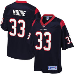 AJ Moore Houston Texans NFL Pro Line Player Jersey  Navy