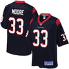 Image of AJ Moore Houston Texans NFL Pro Line Player Jersey  Navy