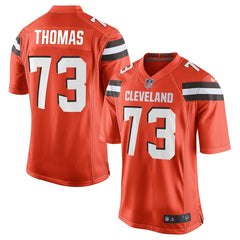 Joe Thomas Cleveland Browns Game Jersey - Orange 2018/2019