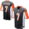 Image of Boomer Esiason Cincinnati Bengals Retired Player Jersey - Black/White/Orange 2018/2019